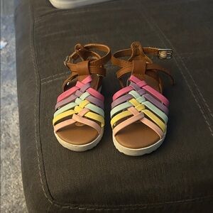 The Children's Place Multicolor Strappy Sandals
